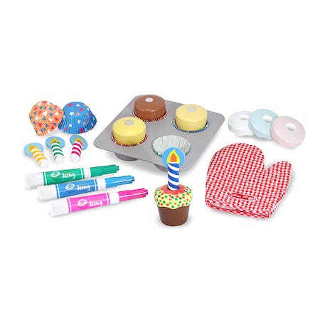 Melissa & Doug Bake And Decorate Cupcake Set 4019